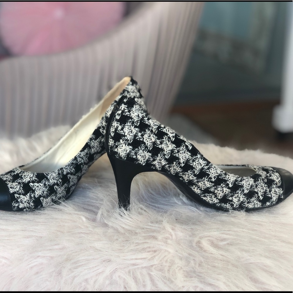 Chanel Tweed Heels